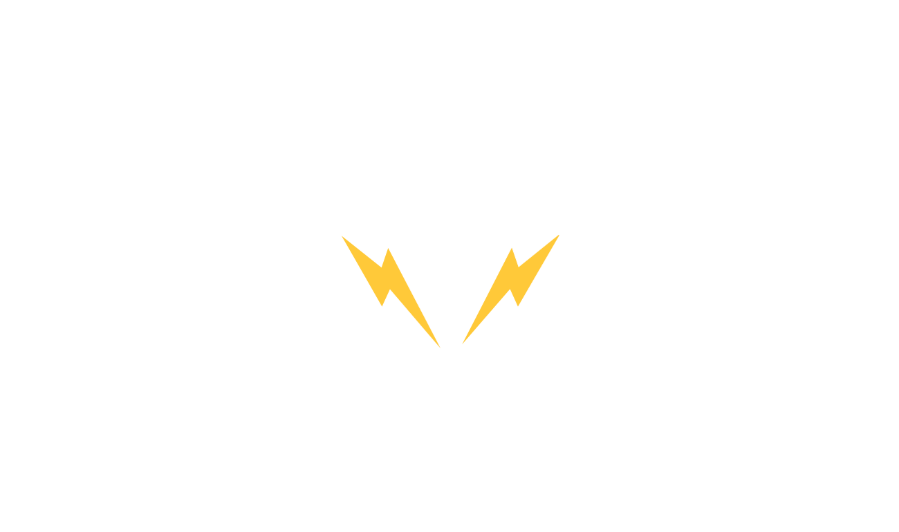 Chaotic logo design process showing demon face and tail development stages